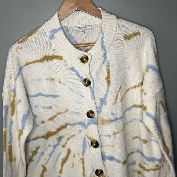 Madewell Tie Dye Broadway Cardigan Sweater - Picture 5 of 11